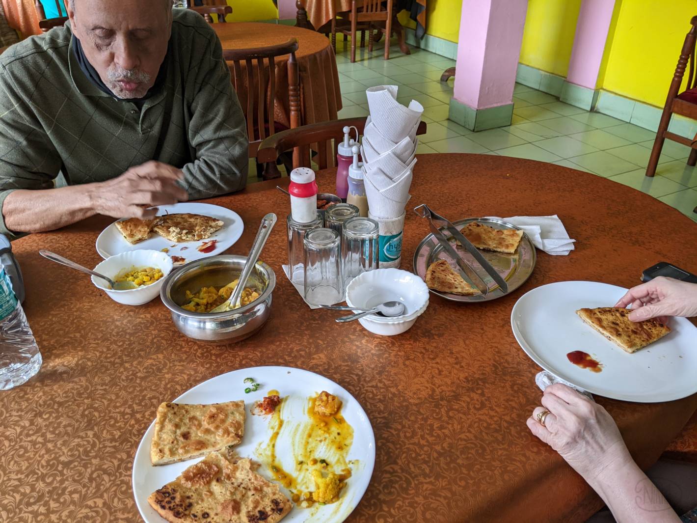 Breakfast near Western Range in Kaziranga